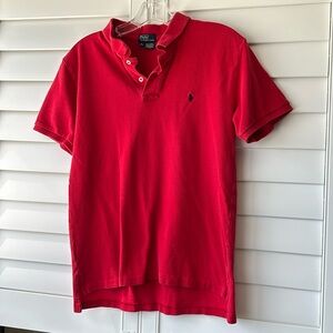 Polo by Ralph Lauren boys polo shirt. Red. Size large.